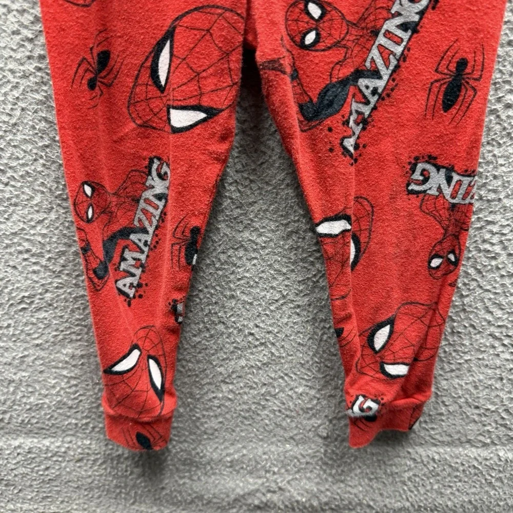 Marvel Pajamas Boys Size 4 Red Spiderman 2 Piece Pajama Set Boys Size 4